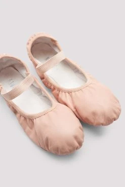 New ⌛ BLOCHSTORE-US Ladies Giselle Leather Ballet Shoes Theatrical Pink Leather 😀 -Adultes Dance Store 4DZ1N Zc