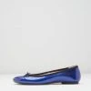 Discount 🌟 BLOCHSTORE-US Ladies Amalthea Ballet Flats Blue Gloss ✔️