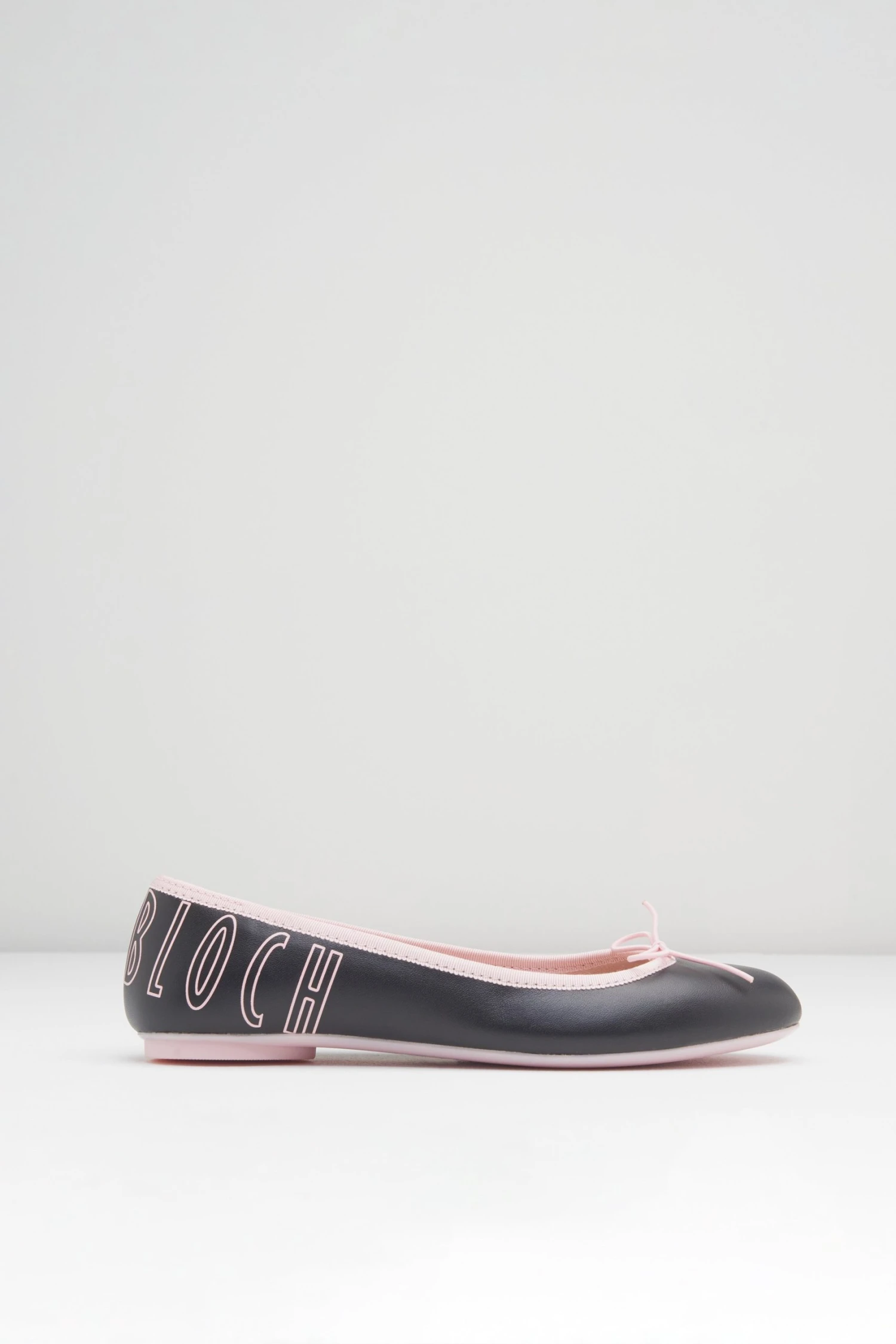 Flash Sale ⭐ BLOCHSTORE-US Ladies Lyra Ballet Flats Black Pink Leather ⭐ 1 Flash Sale ⭐ BLOCHSTORE-US Ladies Lyra Ballet Flats Black Pink Leather ⭐