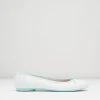Wholesale 🔥 BLOCHSTORE-US Ladies Lyra Ballet Flats White Mint Leather 🛒