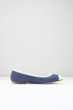 Promo 🥰 BLOCHSTORE-US Ladies Rigel Ballet Flats Navy White Leather ❤️ -Adultes Dance Store BL2031 NVW 0796 e1a5fe09 5efc 4b64 9835 9b0125b15b59 scaled