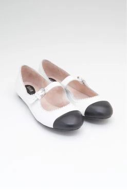 Brand new 🧨 BLOCHSTORE-US Ladies Cassiopeia Ballet Flats White Black Leather 😍 -Adultes Dance Store BL2061 WBK 0742 3711f5de 7bff 4742 994b 91952860fd7e scaled