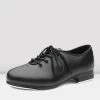 Best deal 💯 BLOCHSTORE-US Ladies Dance Now Student Jazz Tap Shoes Black Synthetic Leather ❤️