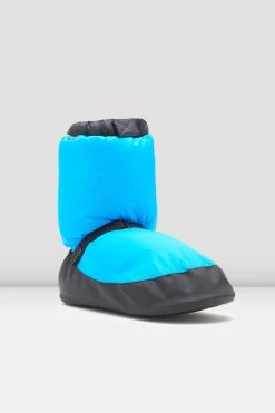 Best deal 😉 BLOCHSTORE-US Adult Warm Up Booties Fluorescent Blue Nylon 🌟 -Adultes Dance Store IM009 BUF 03