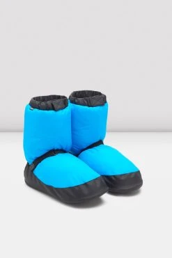 Best deal 😉 BLOCHSTORE-US Adult Warm Up Booties Fluorescent Blue Nylon 🌟 -Adultes Dance Store IM009 BUF 08