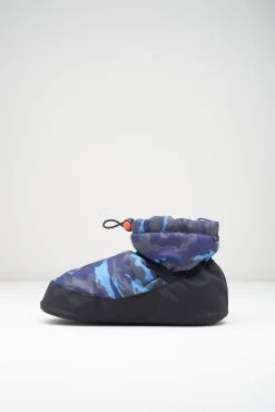 Hot Sale ✨ BLOCHSTORE-US Adult Camo Print Ankle Warm Up Booties Blue Camo Print 🧨