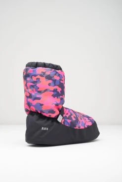 Promo 🥰 BLOCHSTORE-US Adult Camo Print Warm Up Booties Pink Camo Print 🛒 -Adultes Dance Store IM029 0075 scaled