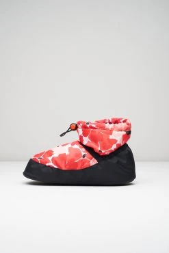 Best deal ❤️ BLOCHSTORE-US Adult Hibiscus Print Ankle Warm Up Booties Hibiscus Print 👏