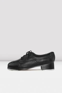 Coupon ⭐ BLOCHSTORE-US Mens Jason Samuels Smith Tap 🎁 Shoes Black Leather 🌟