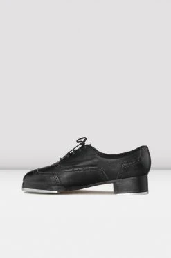 Coupon ⭐ BLOCHSTORE-US Mens Jason Samuels Smith Tap 🎁 Shoes Black Leather 🌟 -Adultes Dance Store JSS Black Leather MENS 04