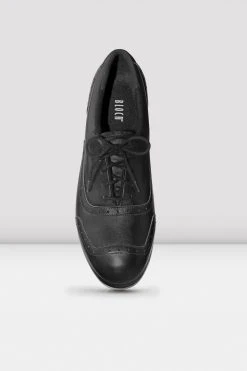 Coupon ⭐ BLOCHSTORE-US Mens Jason Samuels Smith Tap 🎁 Shoes Black Leather 🌟 -Adultes Dance Store JSS Black Leather MENS 08