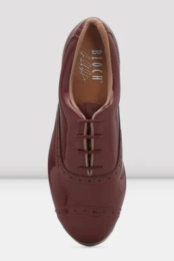 New ❤️ BLOCHSTORE-US Ladies Jason Samuels Smith Patent Tap 👏 Shoes Burgundy Patent 💯 -Adultes Dance Store JSS PATENT BUR 08