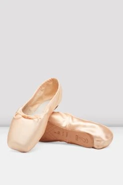 Best deal ⭐ BLOCHSTORE-US Hannah Long Length Pointe ✔️ Shoes Pink Satin 🤩 -Adultes Dance Store S0109L PNK 05