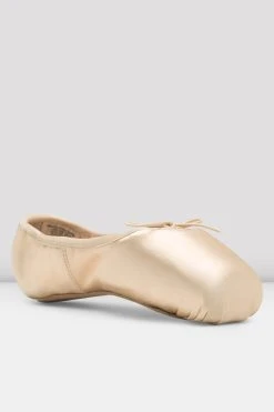 Deals ⌛ BLOCHSTORE-US Synthesis Stretch Pointe 👏 Shoes Pink Satin 🔥 -Adultes Dance Store S0175L PNK 02