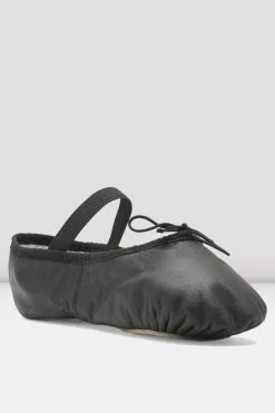Flash Sale 🤩 BLOCHSTORE-US Ladies Dansoft Leather Ballet Shoes Black Leather 😉 -Adultes Dance Store S0205L BLK 03 09cea14f e676 4c7f 995f 7e2d8dc658f5