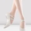 Cheap 🧨 BLOCHSTORE-US Ladies Prolite 2 Leather Ballet Shoes White Leather ✨