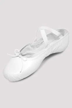 New ❤️ BLOCHSTORE-US Mens Precision Leather Ballet Shoes White Leather 🛒