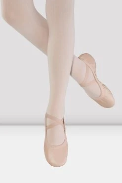 Cheapest 👍 BLOCHSTORE-US Ladies Odette Leather Ballet Shoes Pink Leather 🎉