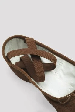 Best Sale ✨ BLOCHSTORE-US Mens Pump Canvas Ballet Shoes Cocoa Canvas 👏 -Adultes Dance Store S0277M COA 09