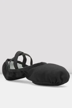 Flash Sale 💯 BLOCHSTORE-US Mens Performa Stretch Canvas Ballet Shoes Black Canvas ❤️ -Adultes Dance Store S0284M BLK 03