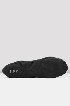 Flash Sale 💯 BLOCHSTORE-US Mens Performa Stretch Canvas Ballet Shoes Black Canvas ❤️ -Adultes Dance Store S0284M BLK 05