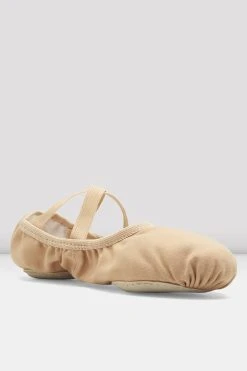 Budget ❤️ BLOCHSTORE-US Mens Performa Stretch Canvas Ballet 🎁 Shoes Sand Canvas ❤️ -Adultes Dance Store S0284M SND 03