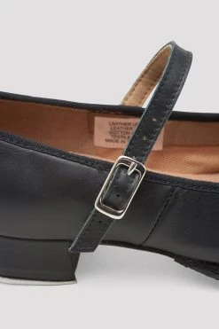 Brand new ✔️ BLOCHSTORE-US Ladies Tap-On Leather Tap Shoes Black Leather 😉 -Adultes Dance Store S0302L BLK 09