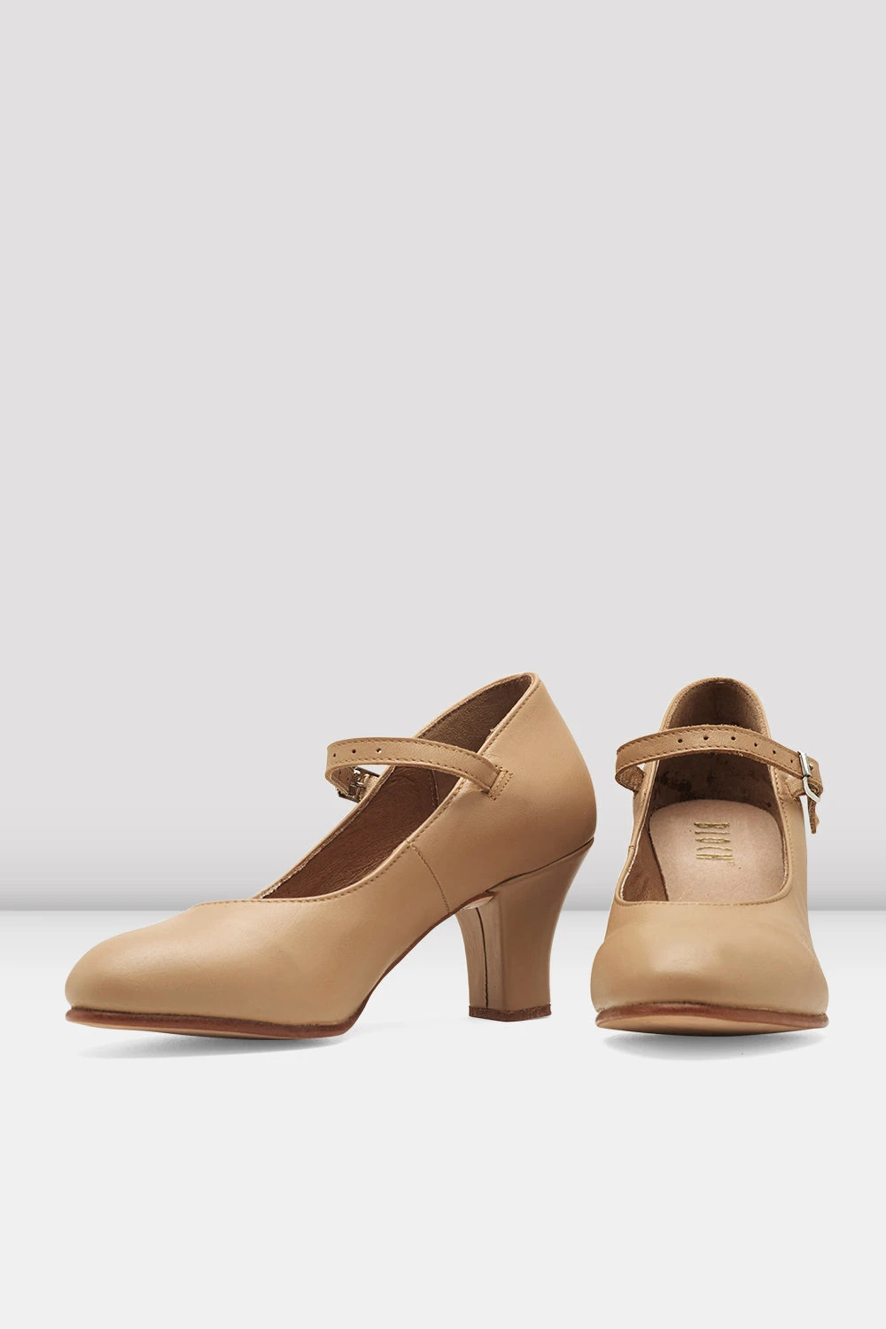 Hot Sale π BLOCHSTORE-US Ladies Cabaret Character Shoes Tan Leather π 3 Hot Sale π BLOCHSTORE-US Ladies Cabaret Character Shoes Tan Leather π - Image 3