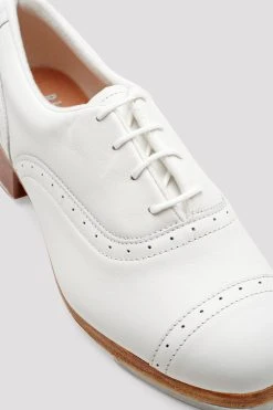 Best reviews of 🤩 BLOCHSTORE-US Ladies Jason Samuels Smith Tap Shoes White Leather 🤩 -Adultes Dance Store S0313L WHT 09