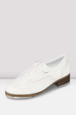 Brand new ✨ BLOCHSTORE-US Mens Jason Samuels Smith Tap ✨ Shoes White Leather ✔️