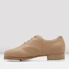 Wholesale 😀 BLOCHSTORE-US Ladies Sync Tap Leather Tap 👏 Shoes Tan Leather ⭐