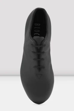 Budget 👏 BLOCHSTORE-US Mens Tap-Flex Leather Tap 👍 Shoes Black Leather ✔️ -Adultes Dance Store S0388L BLK 05 5f424294 fcbc 4f2d b394 0690ed3a2ed9