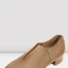 Flash Sale ⭐ BLOCHSTORE-US Ladies Tap Flex Slip On Leather Tap 👏 Shoes Tan Leather 👏