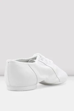 Deals 👍 BLOCHSTORE-US Ladies Jazzsoft Leather Jazz Shoes White Leather ⌛ -Adultes Dance Store S0405L WHT 04