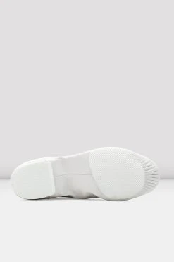 Deals 👍 BLOCHSTORE-US Ladies Jazzsoft Leather Jazz Shoes White Leather ⌛ -Adultes Dance Store S0405L WHT 05