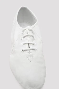 Deals 👍 BLOCHSTORE-US Ladies Jazzsoft Leather Jazz Shoes White Leather ⌛ -Adultes Dance Store S0405L WHT 08