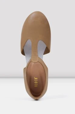 Wholesale ๐ BLOCHSTORE-US Ladies Grecian Sandal Teaching Shoes Tan Leather ๐ 10 Wholesale ๐ BLOCHSTORE-US Ladies Grecian Sandal Teaching Shoes Tan Leather ๐ -Adultes Dance Store S0407L Top