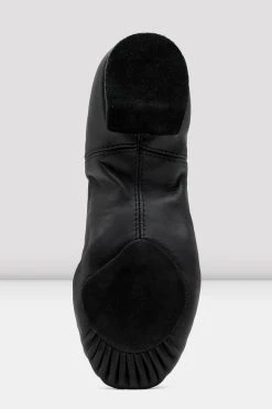 Deals ⭐ BLOCHSTORE-US Mens Ultraflex Leather Jazz 💯 Shoes Black Leather ✨ -Adultes Dance Store S0423L BLK 06