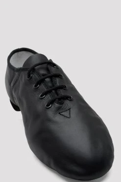Deals ⭐ BLOCHSTORE-US Mens Ultraflex Leather Jazz 💯 Shoes Black Leather ✨ -Adultes Dance Store S0423L BLK 07