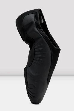 New 🎉 BLOCHSTORE-US Ladies Pulse Leather Jazz ✨ Shoes Black Leather ✨ -Adultes Dance Store S0470L BLK 04