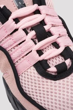Cheap 🔥 BLOCHSTORE-US Adult Boost Mesh Split Sole Dance Sneakers Pink Mesh Suede 😍 -Adultes Dance Store S0538L PNK 10