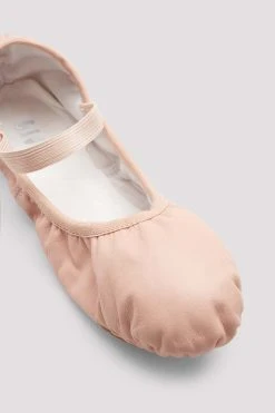 New ⌛ BLOCHSTORE-US Ladies Giselle Leather Ballet Shoes Theatrical Pink Leather 😀 -Adultes Dance Store ag00oNQI