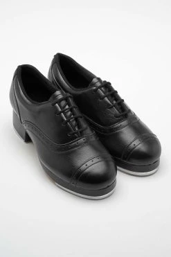 Discount ⌛ BLOCHSTORE-US Ladies Jason Samuels Smith Tap 🛒 Shoes Black Leather ⌛ -Adultes Dance Store bhK5h6Vs