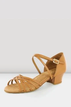 Best deal 😀 BLOCHSTORE-US Ladies Annabella Latin Practice Shoes Natural Leather ✔️