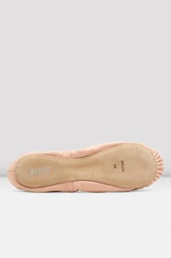 Promo ✨ BLOCHSTORE-US Ladies Giselle Leather Ballet Shoes Pink Leather 💯 -Adultes Dance Store qB6BUyAE
