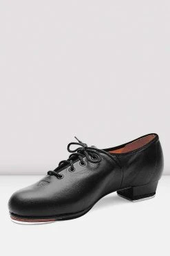 Best Sale ✔️ BLOCHSTORE-US Mens Jazz Tap Leather Tap ✔️ Shoes Black Leather ⭐